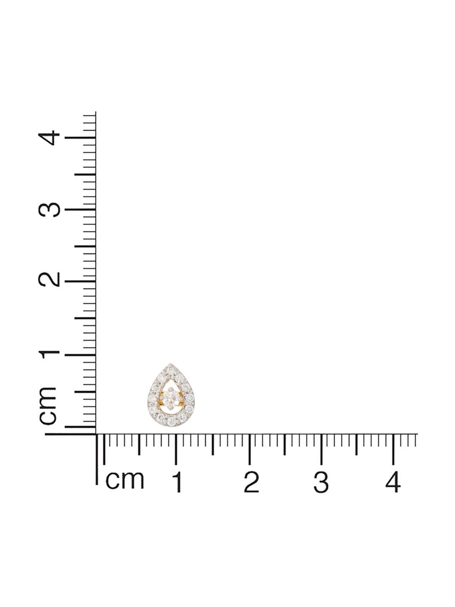 Waman Hari Pethe Jewellers 18k Gold & Diamond Earrings for Women