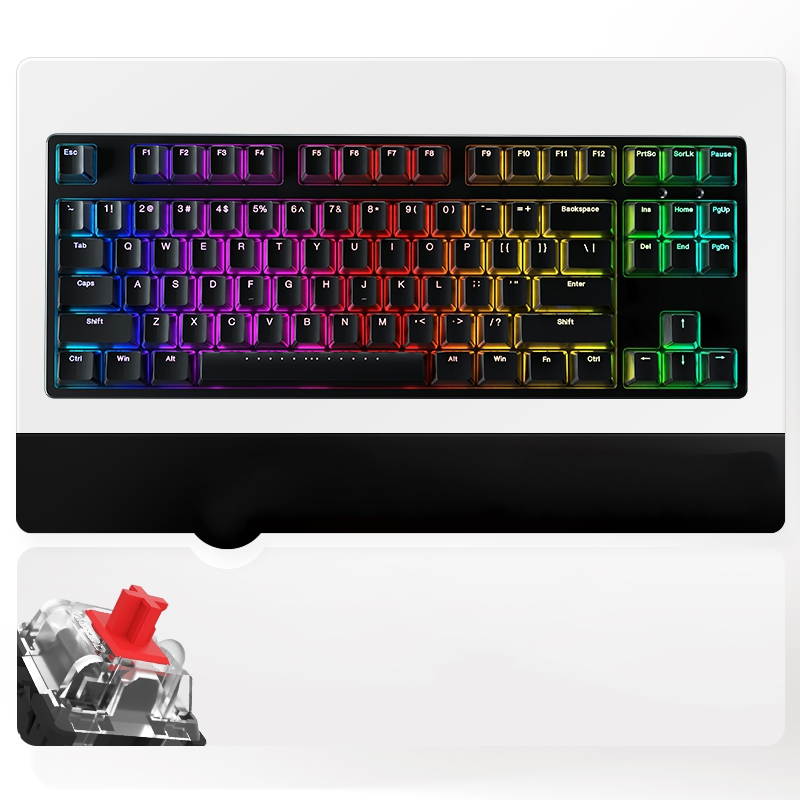 iKBC  F410 108-key RGB Backlit  Cherry MX Switch Mechanical Gaming Keyboard, N-key Rollover, PBT Keycaps