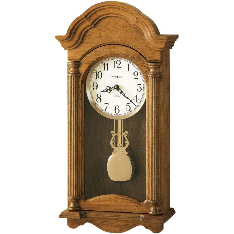 Howard Miller 625282 Howard Miller Amanda Wall Clock 625282 Golden Oak