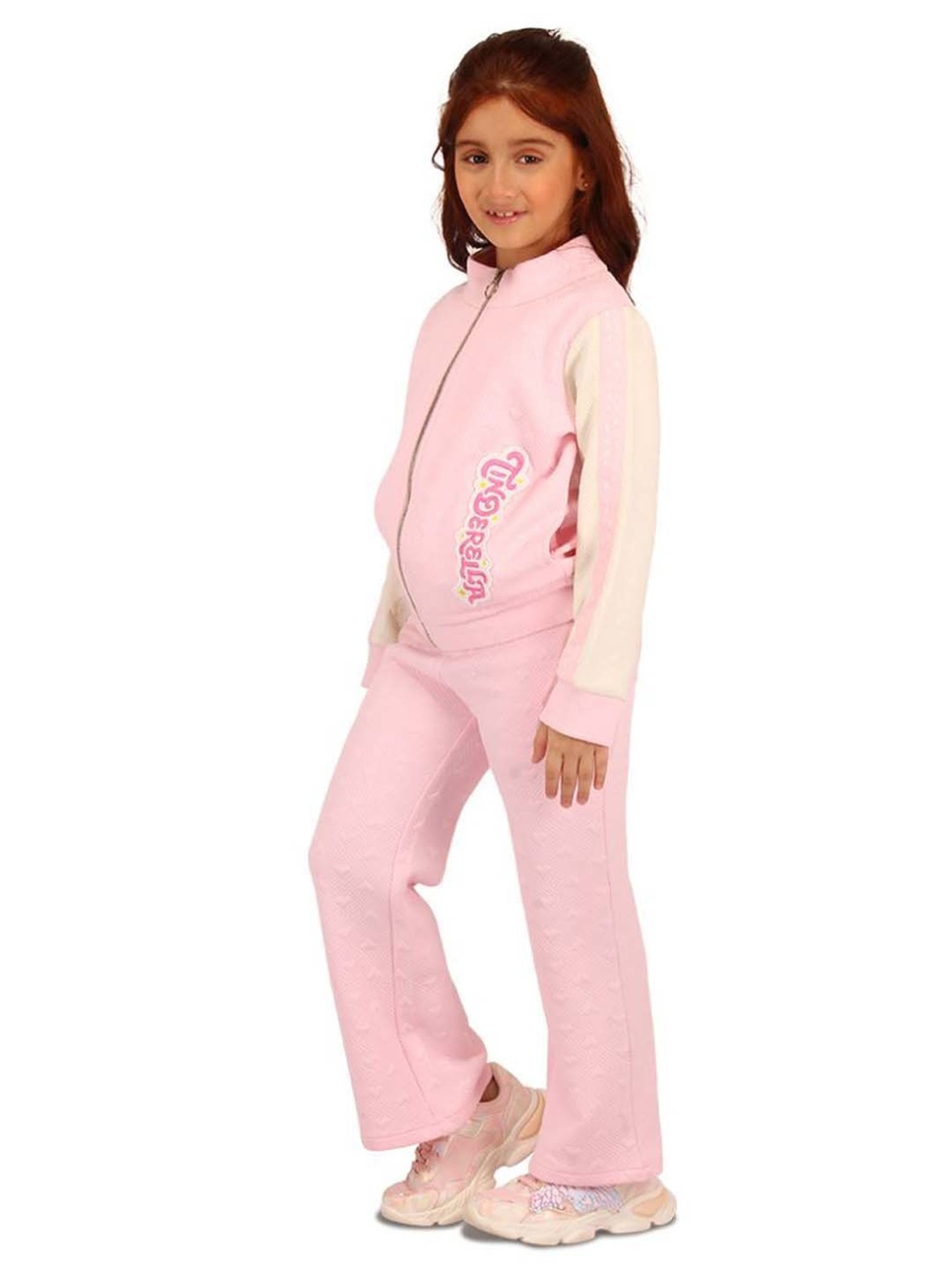 Akkriti by Pantaloons Kids Red & Cream Embroidered Kurta Set