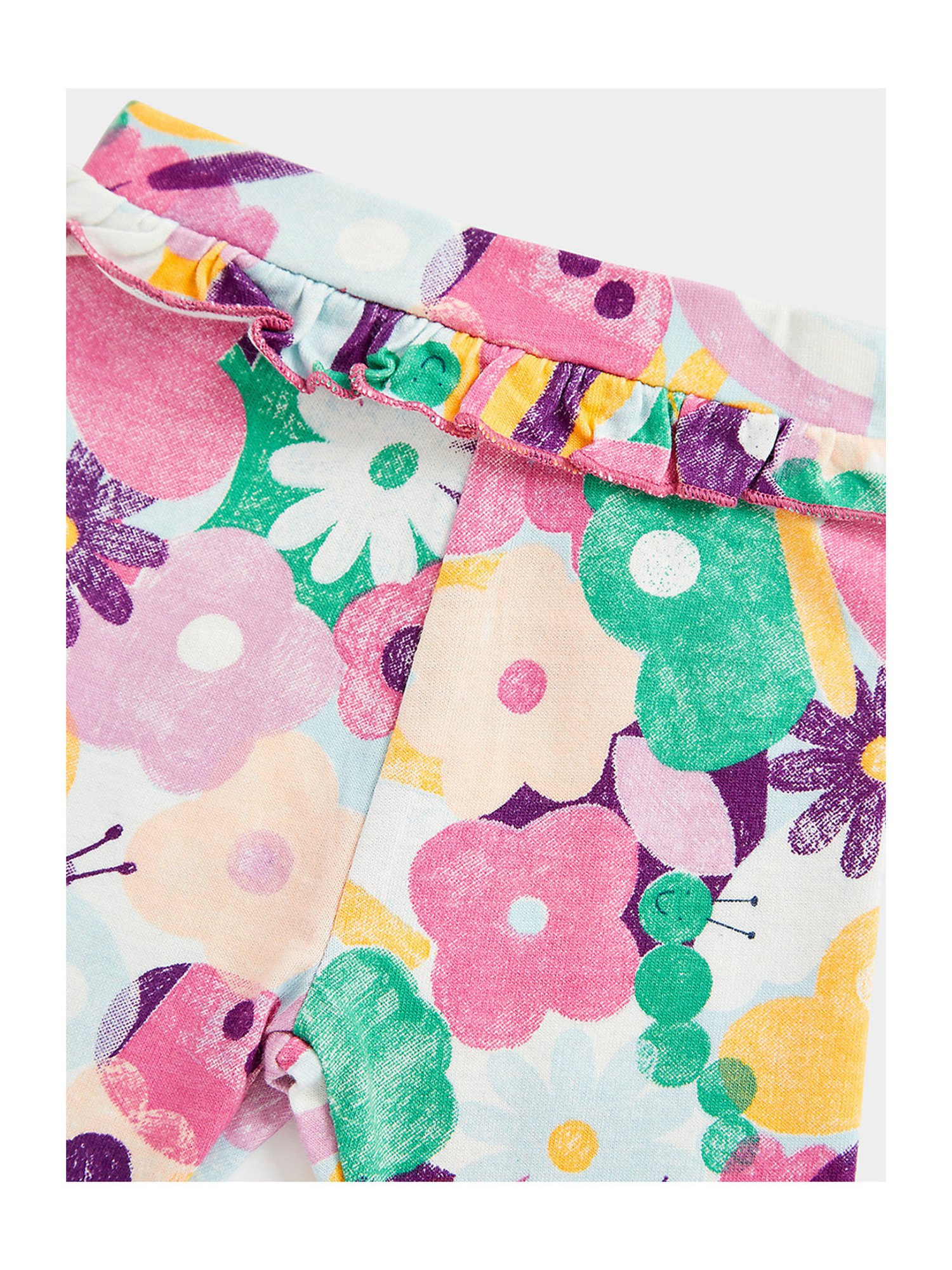 Nino Bambino Kids Multicolor Printed Leggings