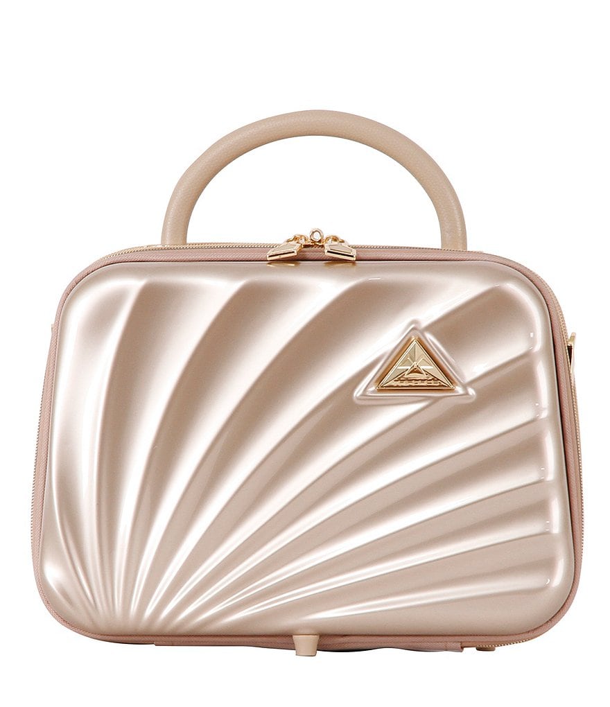 ROYCE New York Leather Large Cosmetic Bag