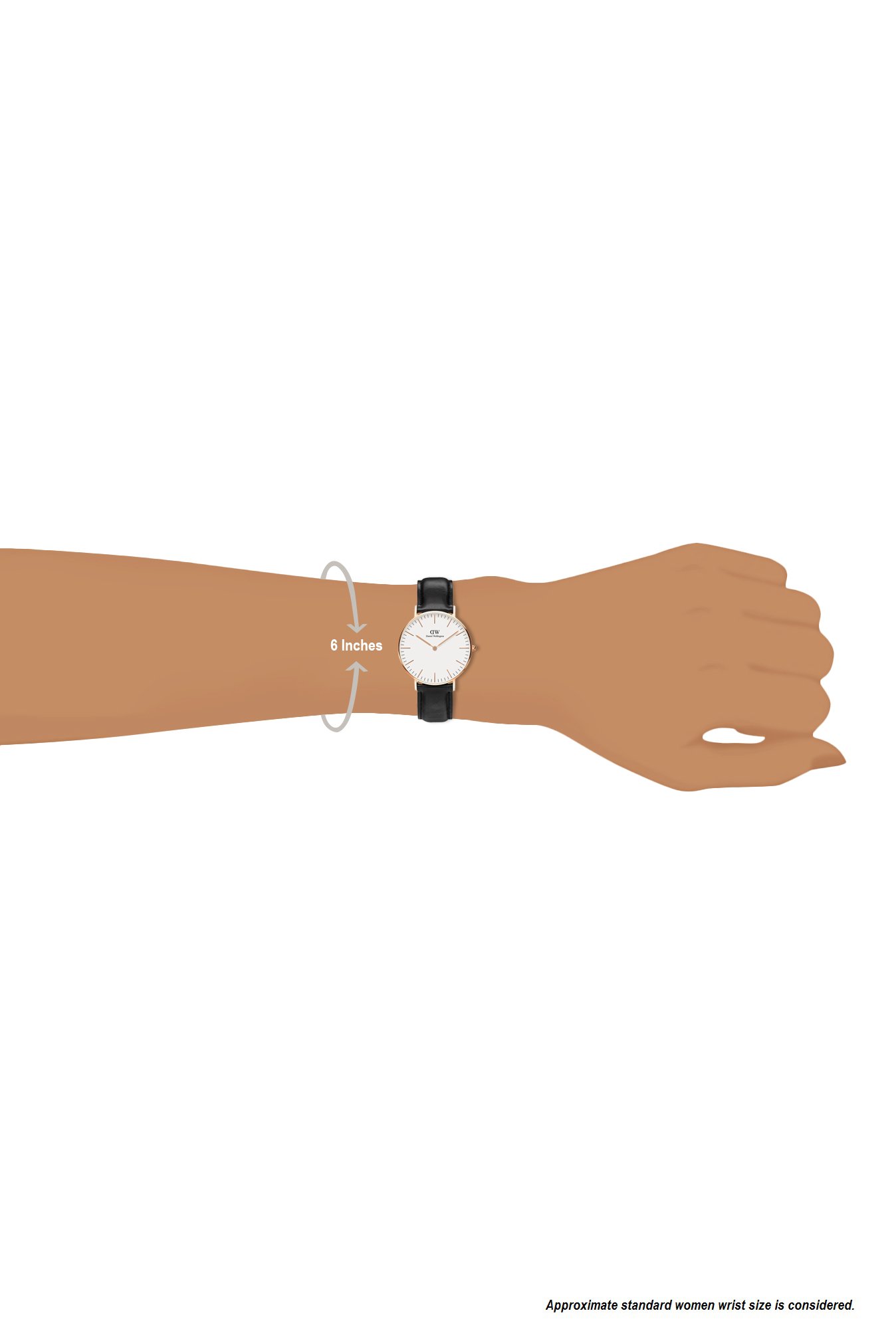 Daniel Wellington DW00100036 Classic Sheffield Analog Watch for Women