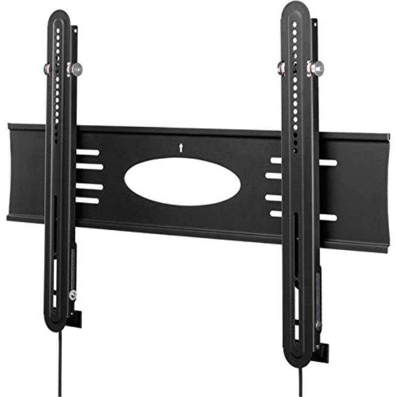 Atdec TH-3060-LPT Ultra Slim LCD/LED/Plasma TV Wall Mount with Locking Mechanism for Displays up to 110-Pound, Black