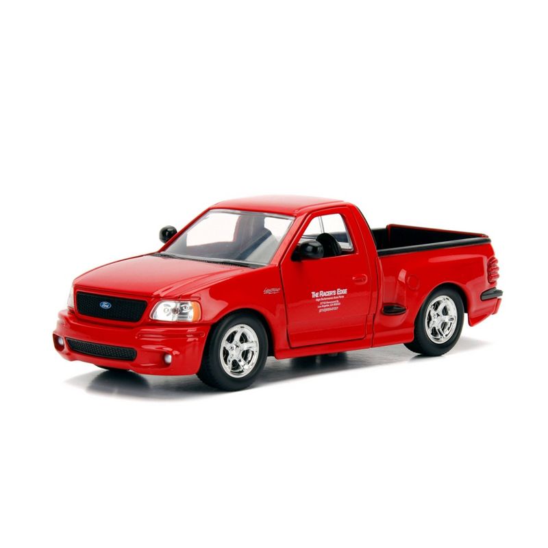 Jada Toys Fast & Furious 1999 Ford F-150 SVT Lightning Die-Cast Vehicle 1:24 Scale Glossy Red