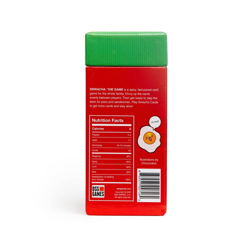 The Sriracha Game a Spicy Slapping Card Game