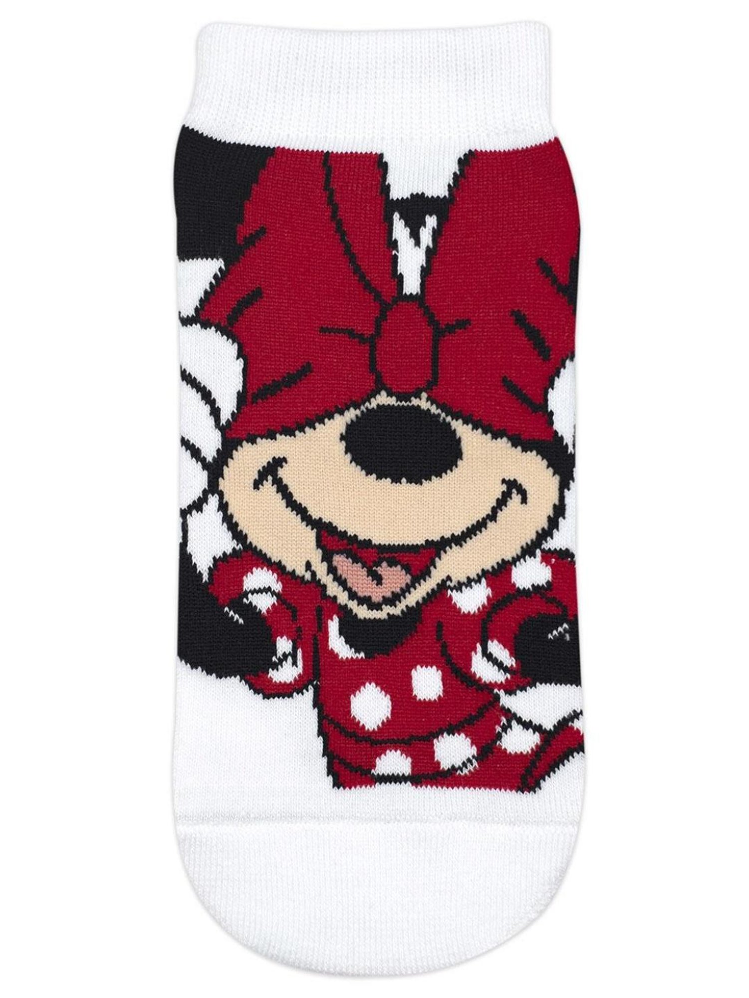 BALENZIA Red & White Cartoon Socks (Pack of 2)