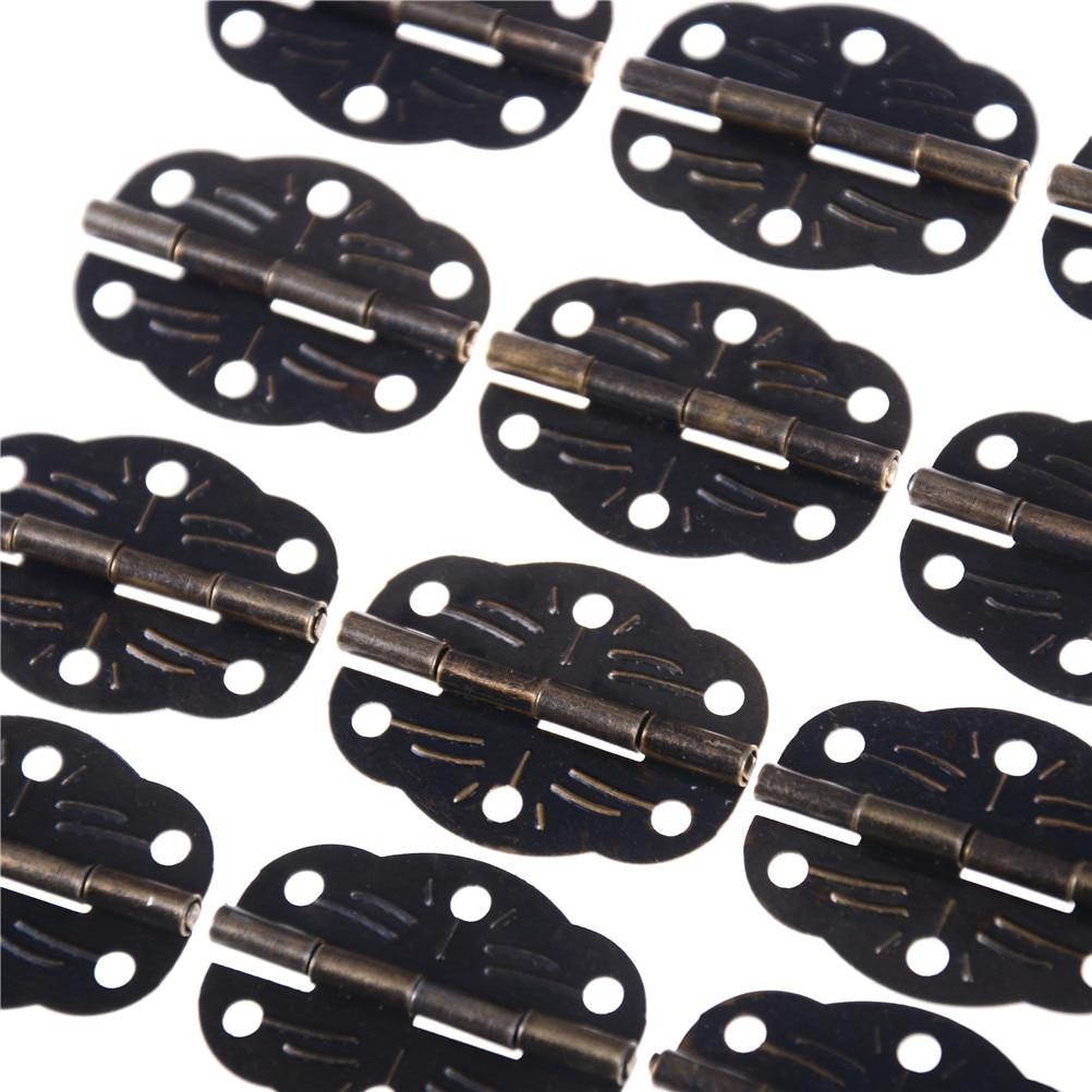 20Pcs Antique Brass Metal Label Pull Frame Handle File Name Card Holder For Furniture Cabinet Drawer Box Case Bin