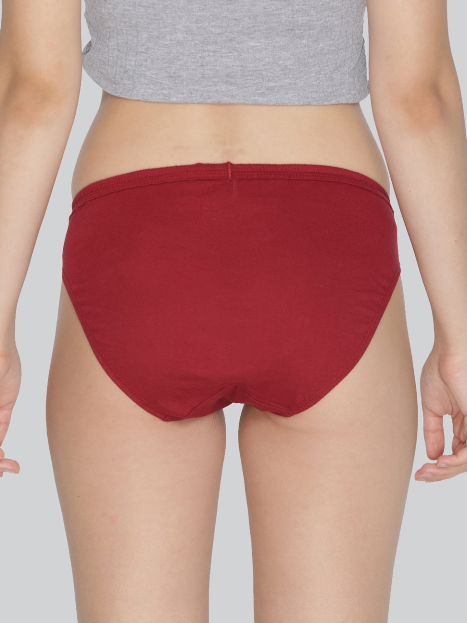 Lyra Assorted Color Cotton Bikini Panties - Pack Of 10