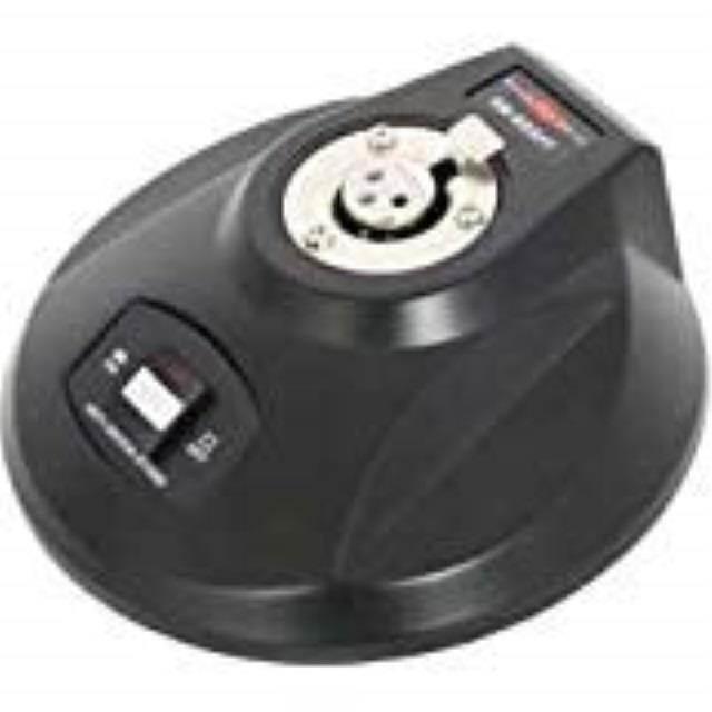 galaxy audio smbsspt shock mount desktop base with push to talk/push to lock switch for use with gooseneck microphone