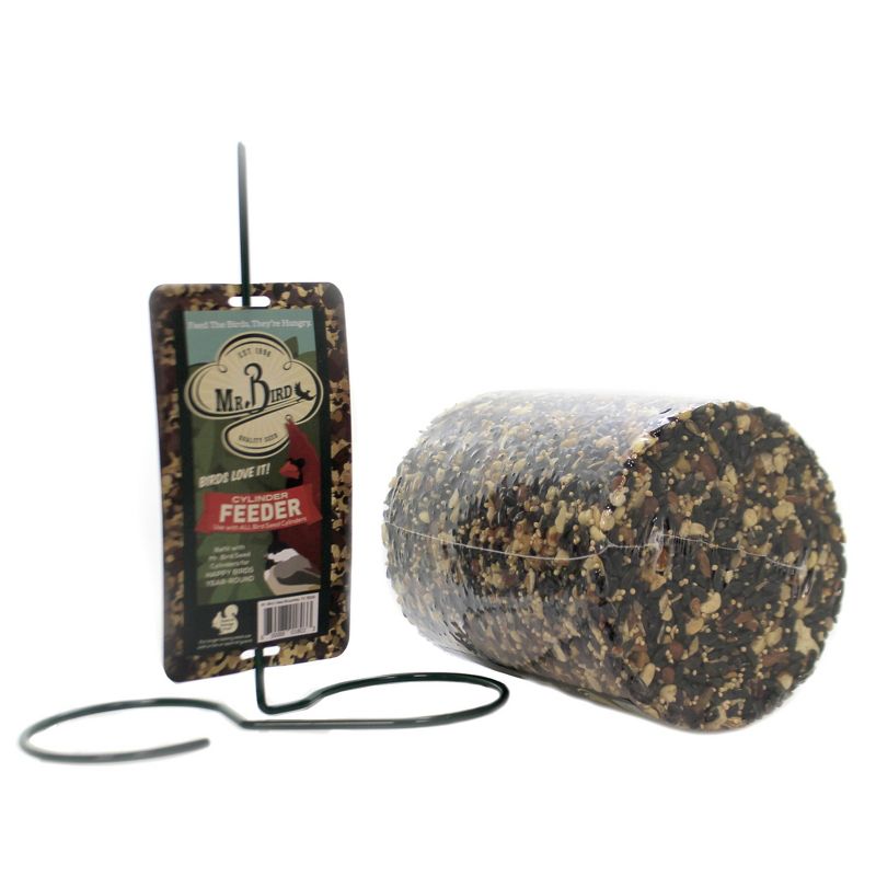 Home & Garden 11.0" Wild Bird Feast W/ Feeder Stand No Mess Never Melt Mr Bird  -  Bird And Wildlife Food