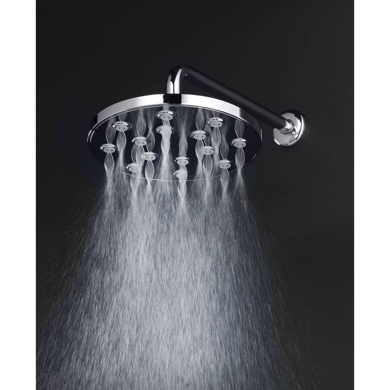 8.9" Rain Can Air Showerhead Chrome Finish - Tosca