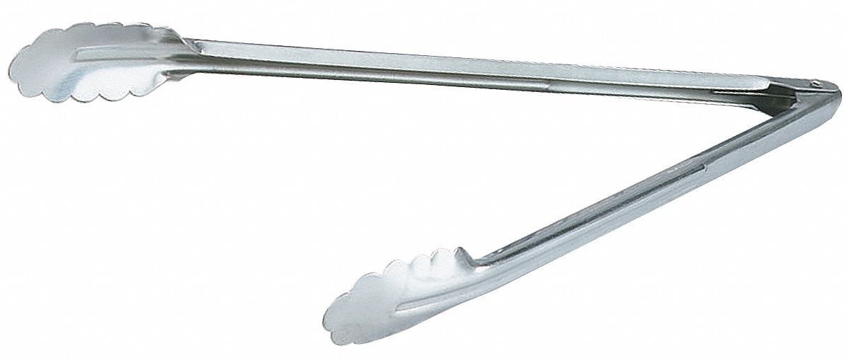 VOLLRATH 47007 Utility Tong, L 7 In