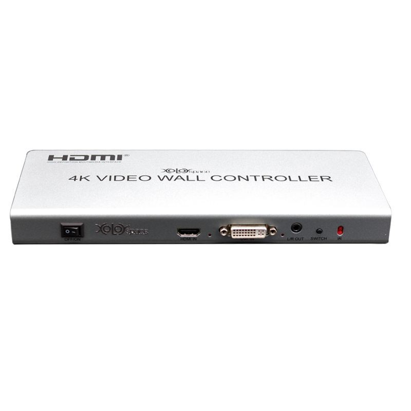 XOLORspace TW01 2X2, 1x2, 1x4 4K HDMI / DVI VIDEO WALL CONTROLLER PROCESSER multiviewer Quad viewer supports cascade 2x4, 2x8