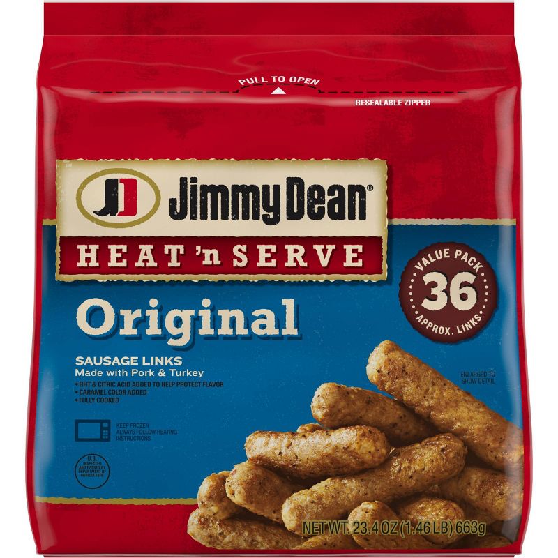 Jimmy Dean Frozen Original Sausage Links - 23.4oz/36ct