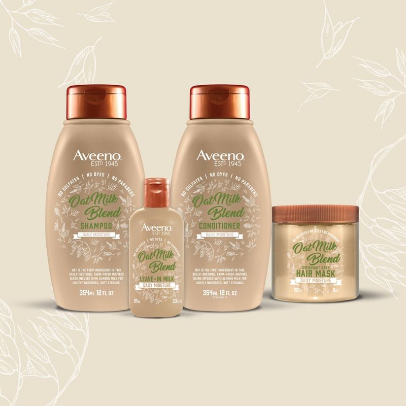 Aveeno Scalp Soothing Oat Milk Blend Shampoo - 12 fl oz