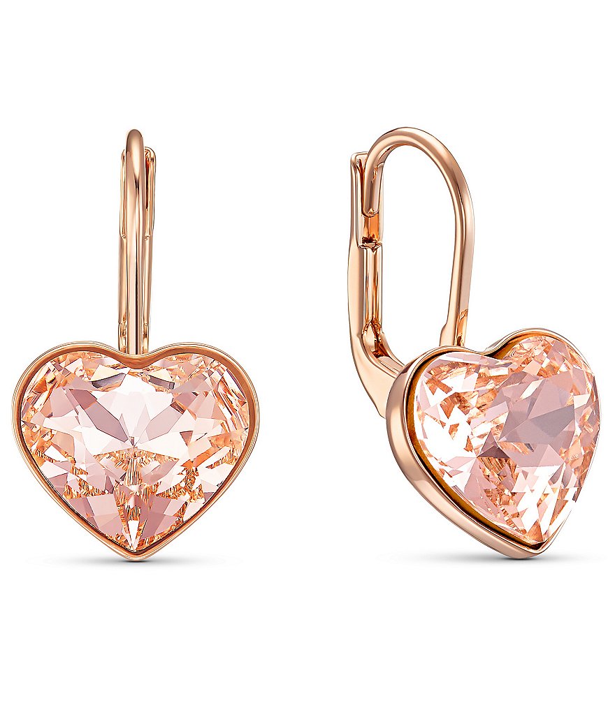 Swarovski Bella Heart Pierced Earrings