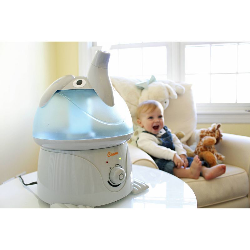 Crane Adorable Elephant Ultrasonic Cool Mist Humidifier - 1gal