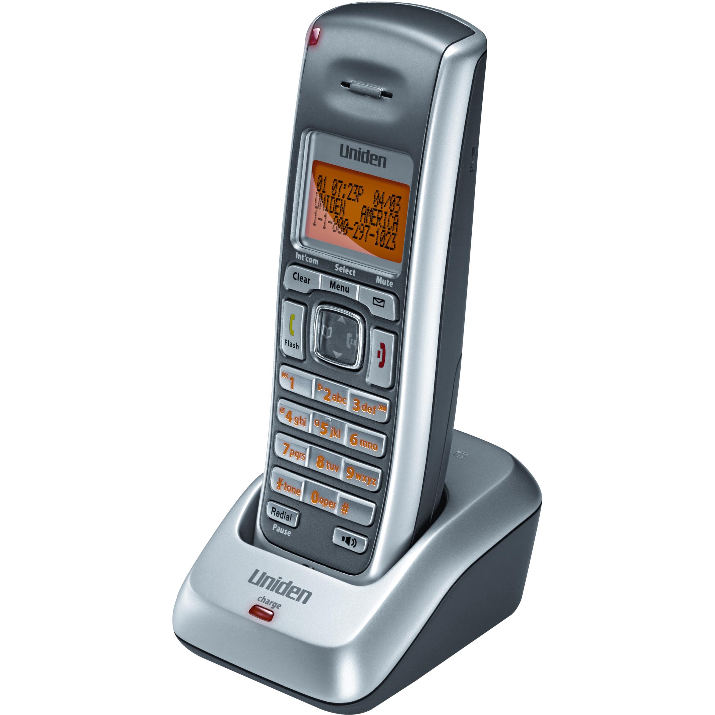 Uniden DCX200-SLV DECT 6.0 New 1.9GHz Caller ID Extra Handset / Charger Speakerphone