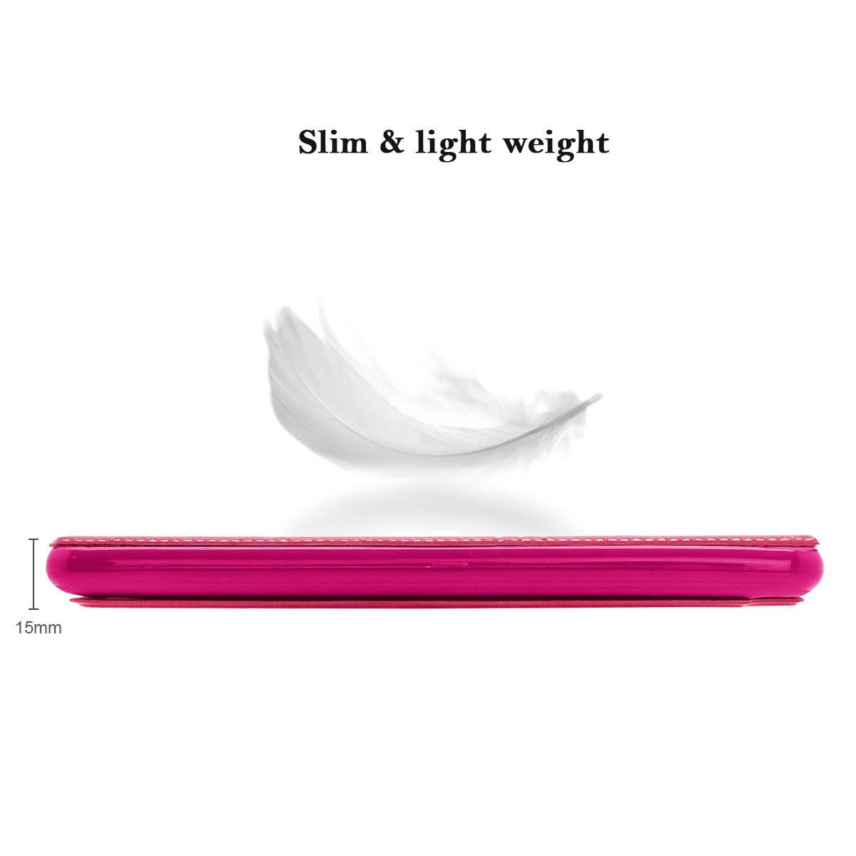 Mignova Samsung Galaxy Tab E 9.6 Case - Slim Lightweight Stand Cover for Samsung Galaxy Tab E 9.6 inch SM-T560 T561 + Free Screen Protector and Stylus pen