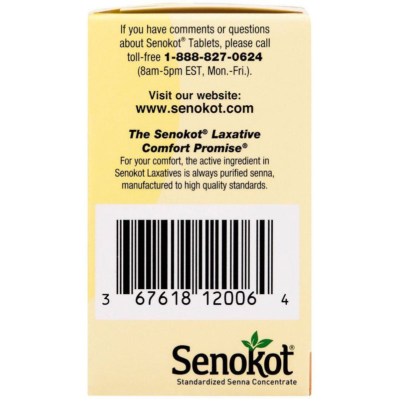 Senokot Extra Strength Natural Vegetable Ingredient Laxative - 36ct