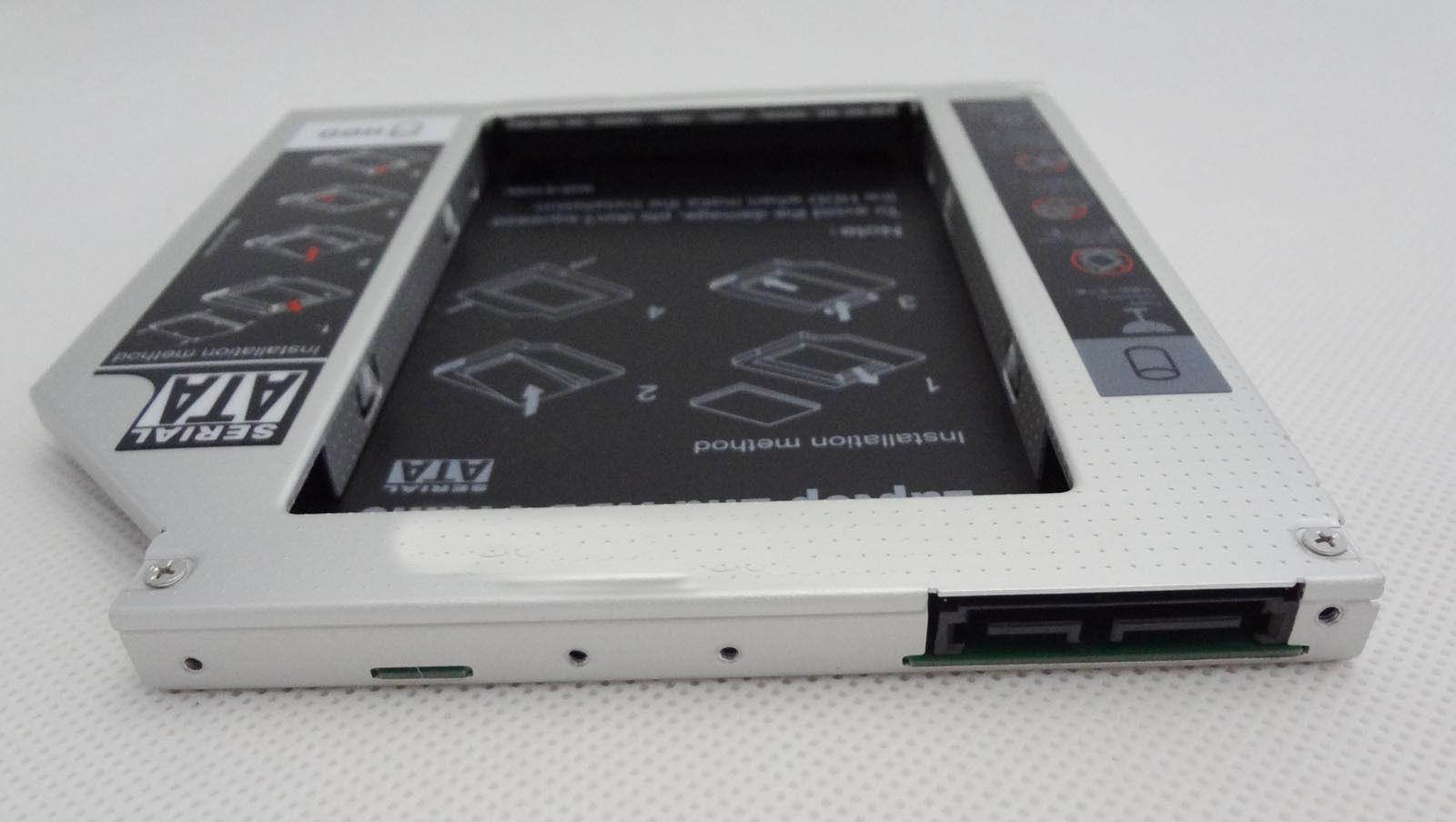 2nd Hard Drive HDD/SSD Caddy For HP EliteBook 8470p 8570p 8770p