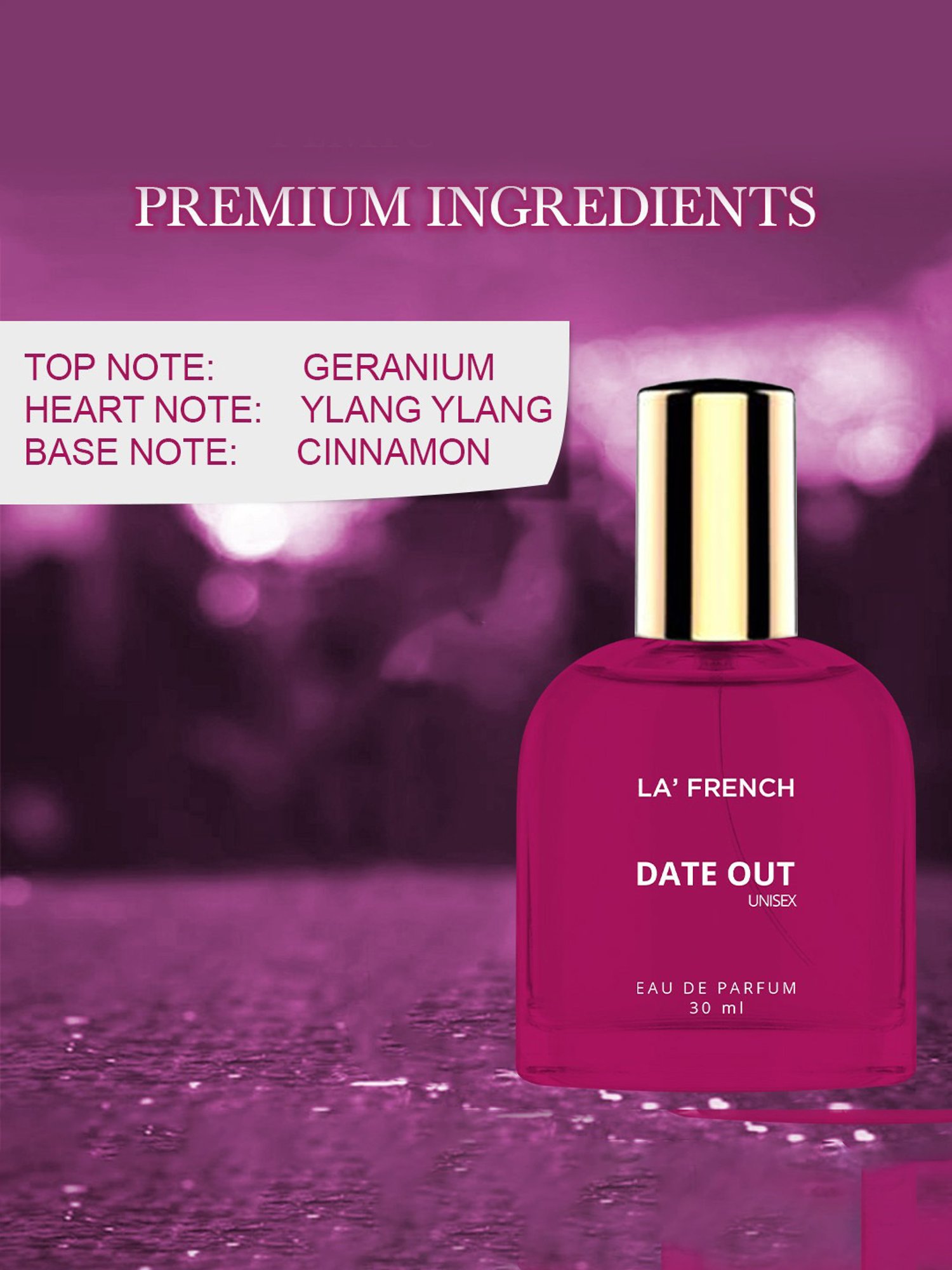 La'french Date Out Eau de Parfum - 30 ml