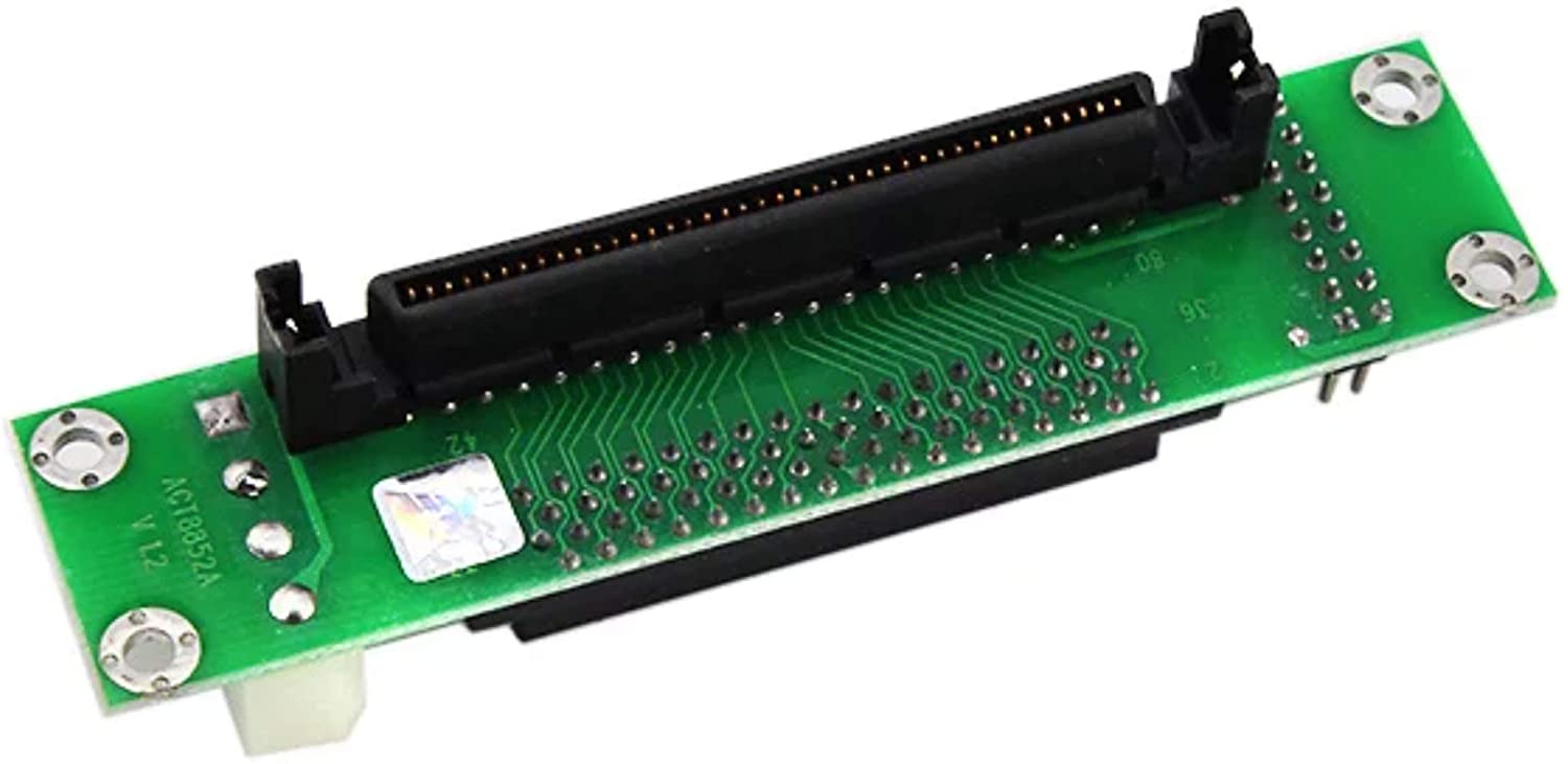 Micro SATA Cables SCSI 68 Pin to SCA80 80 Pin Adapter