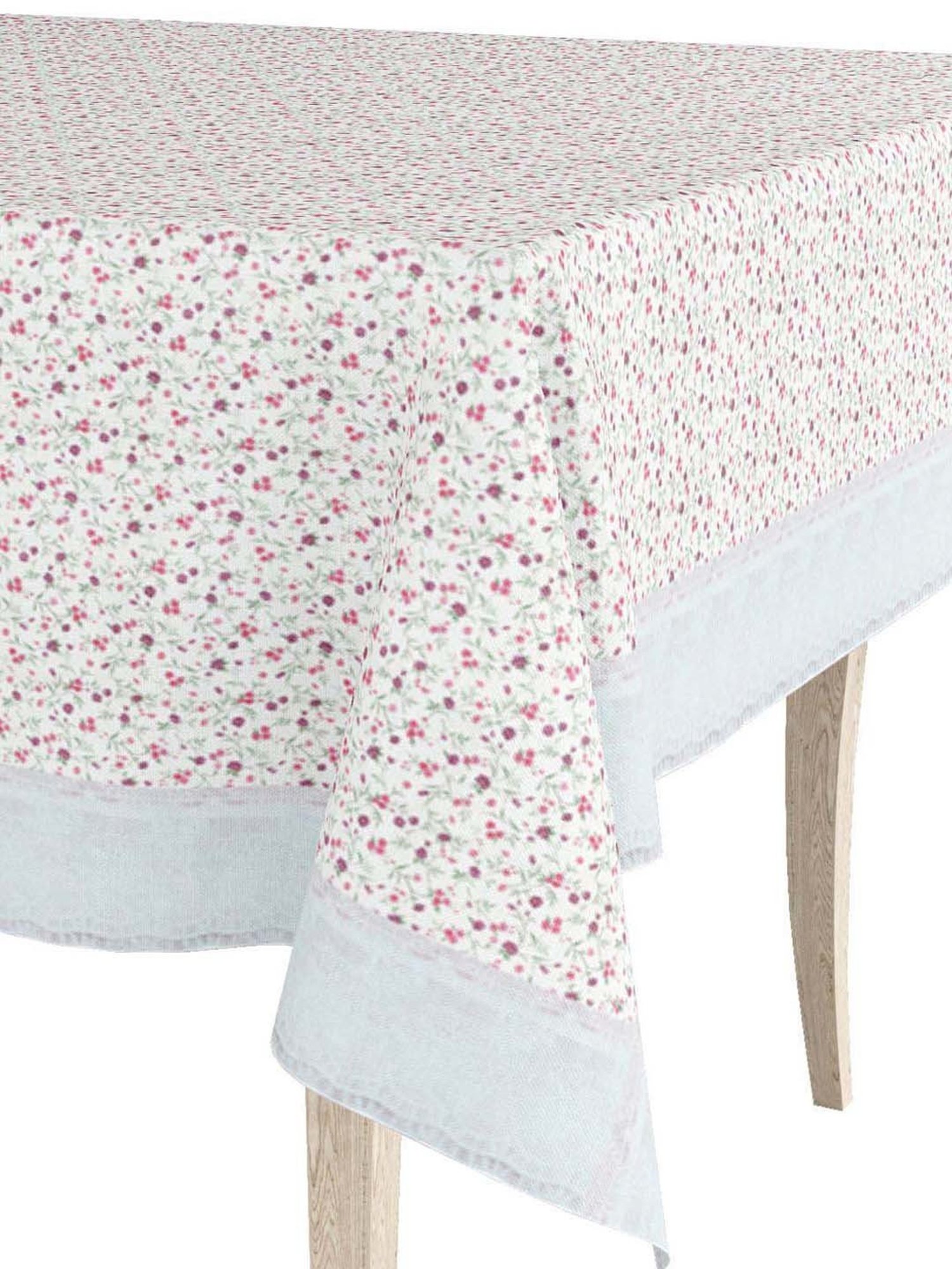 Bianca Classic Clear Multicolor Pvc 8-10 Seater Table Cloth