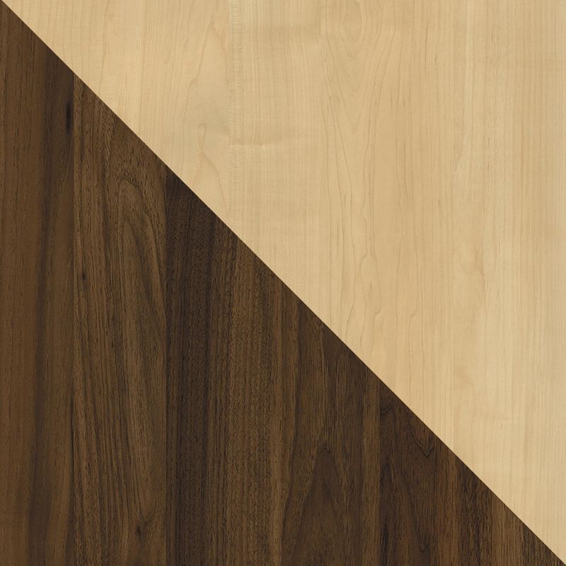 Decatur Square Meeting Table Walnut - Room & Joy