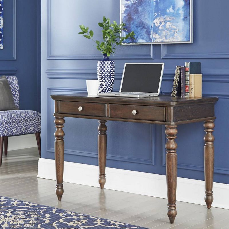 Southport Writing Desk Dark Aged Oak - Home Styles