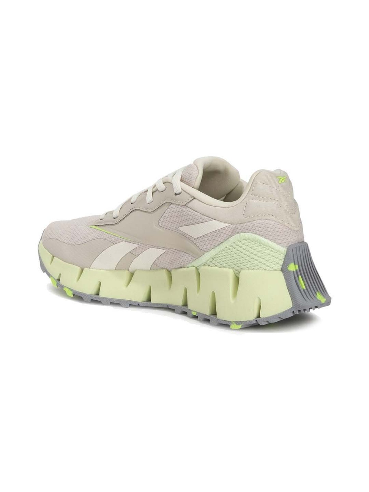 Reebok Women's Zig Dynamica 4 Adventure Beige Running Shoes