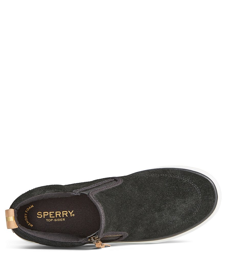 Sperry Women's Crest Side Zip Suede Chukkas