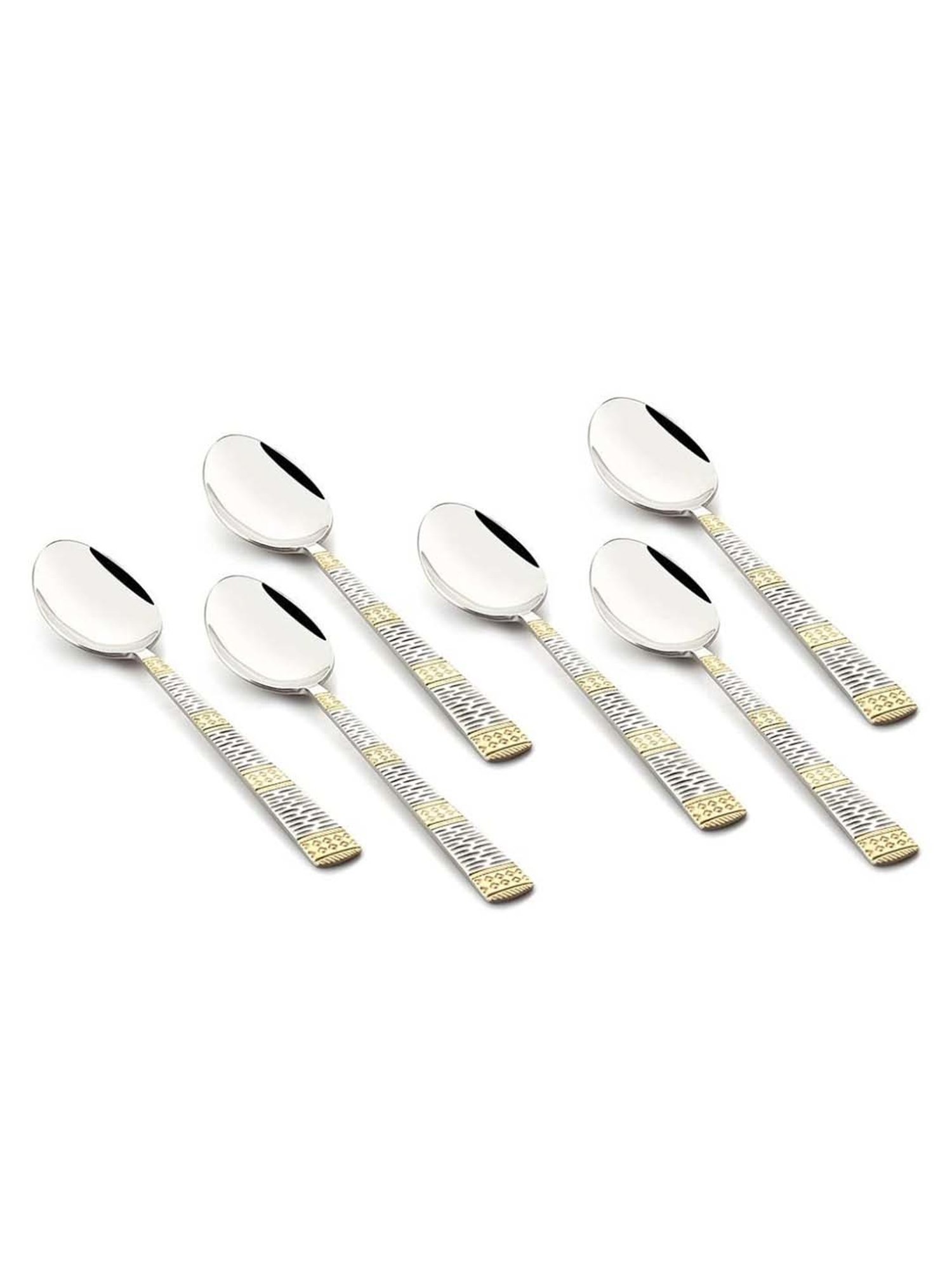 Sumeet S.S.Big Serving&Cooking Spoon Set-5pc(1 Turner,1Serving Spoon,1Skimmer,1Basting Spoon,1Ladle)