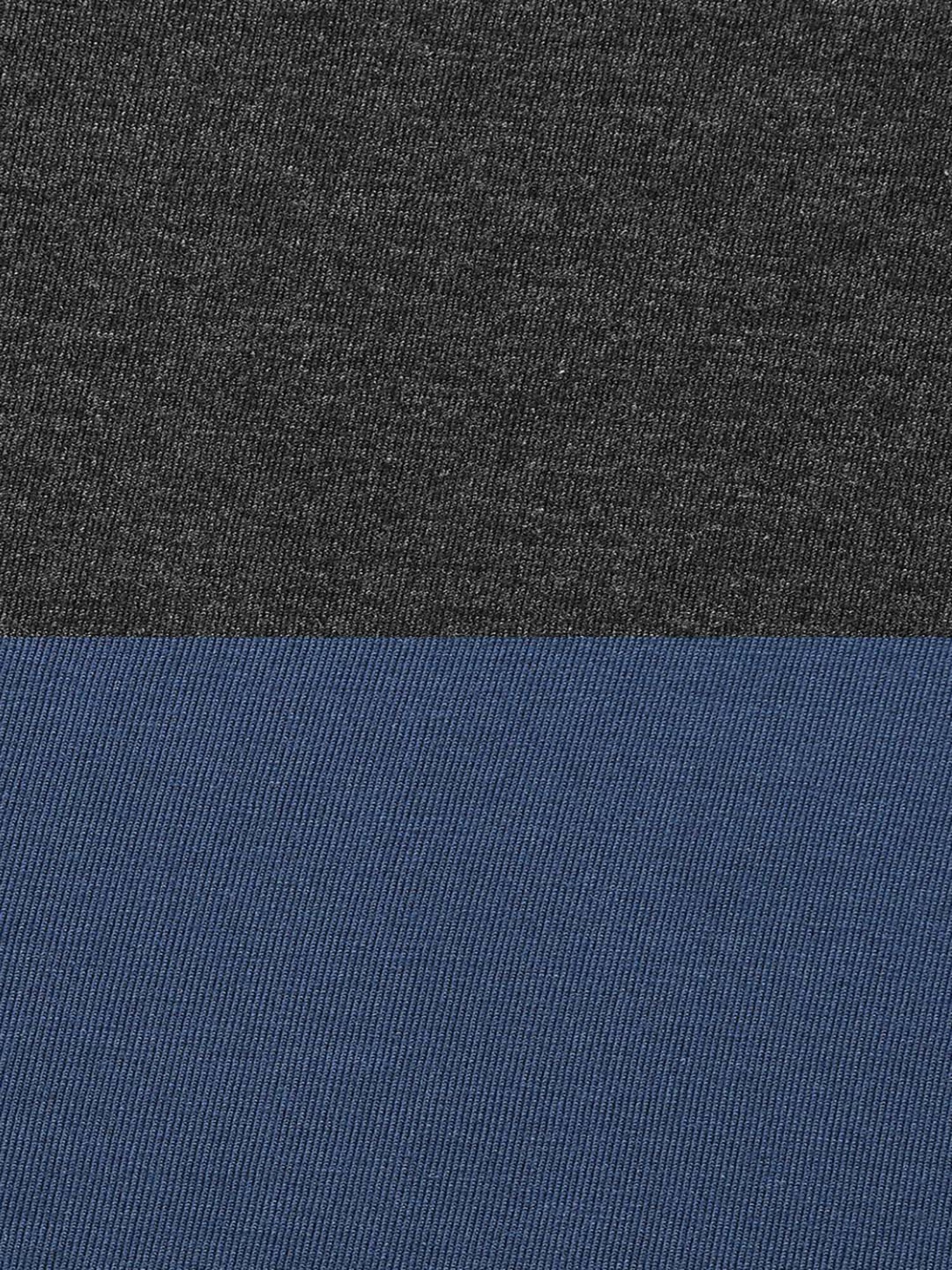 YU by Pantaloons Grey & Blue Cotton Camisoles - Pack Of 2