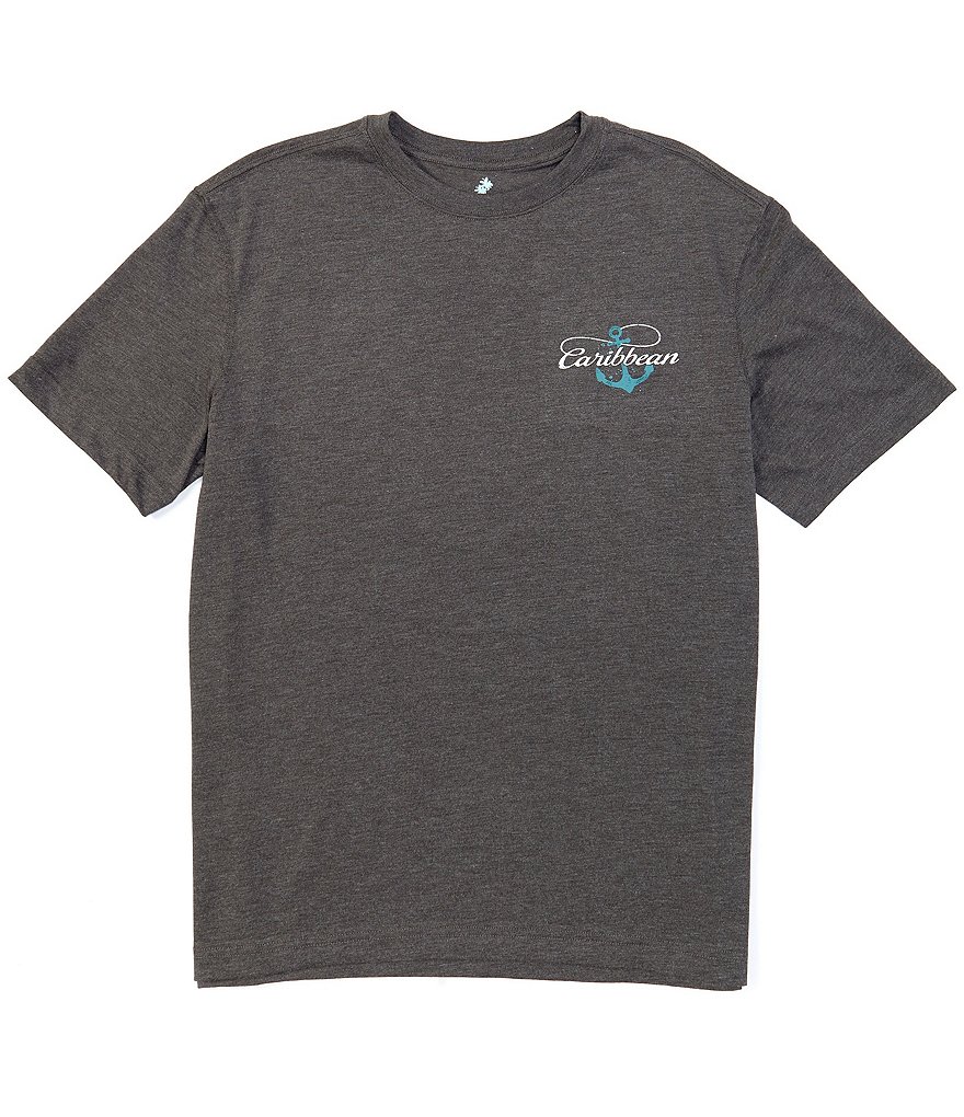 Caribbean Dive Bar Screen Print Short-Sleeve Tee