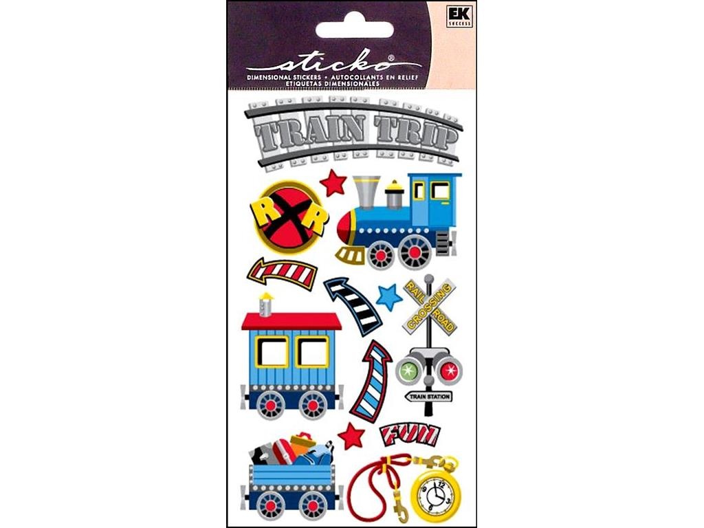Sticko Classic Stickers-Trains