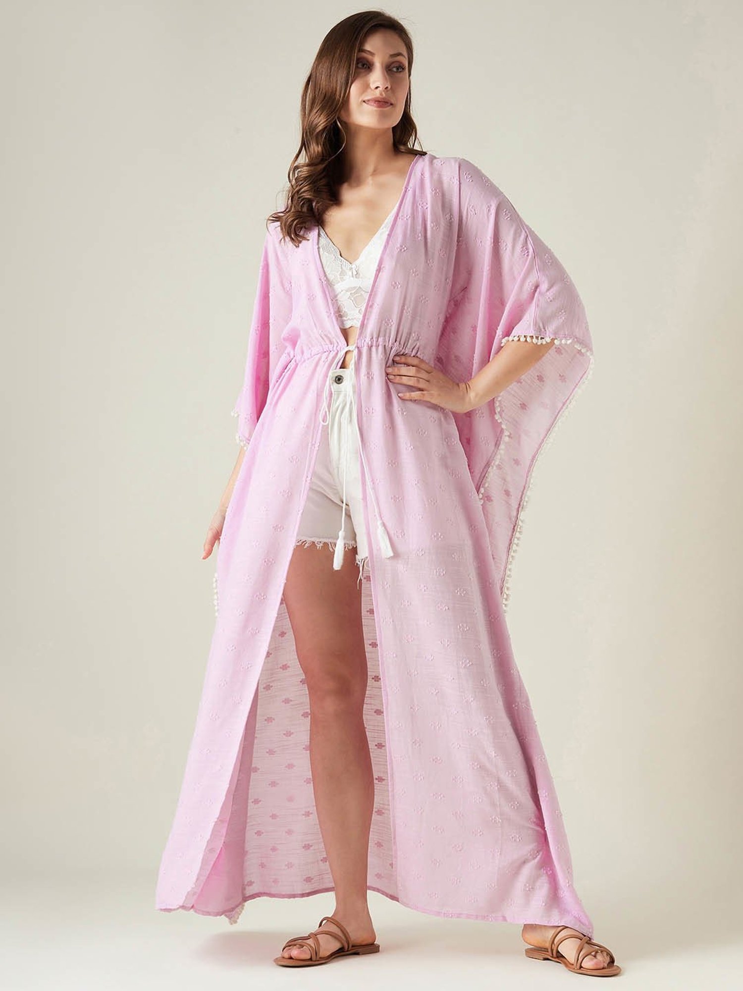 The Kaftan Company Lavender Cover-Up