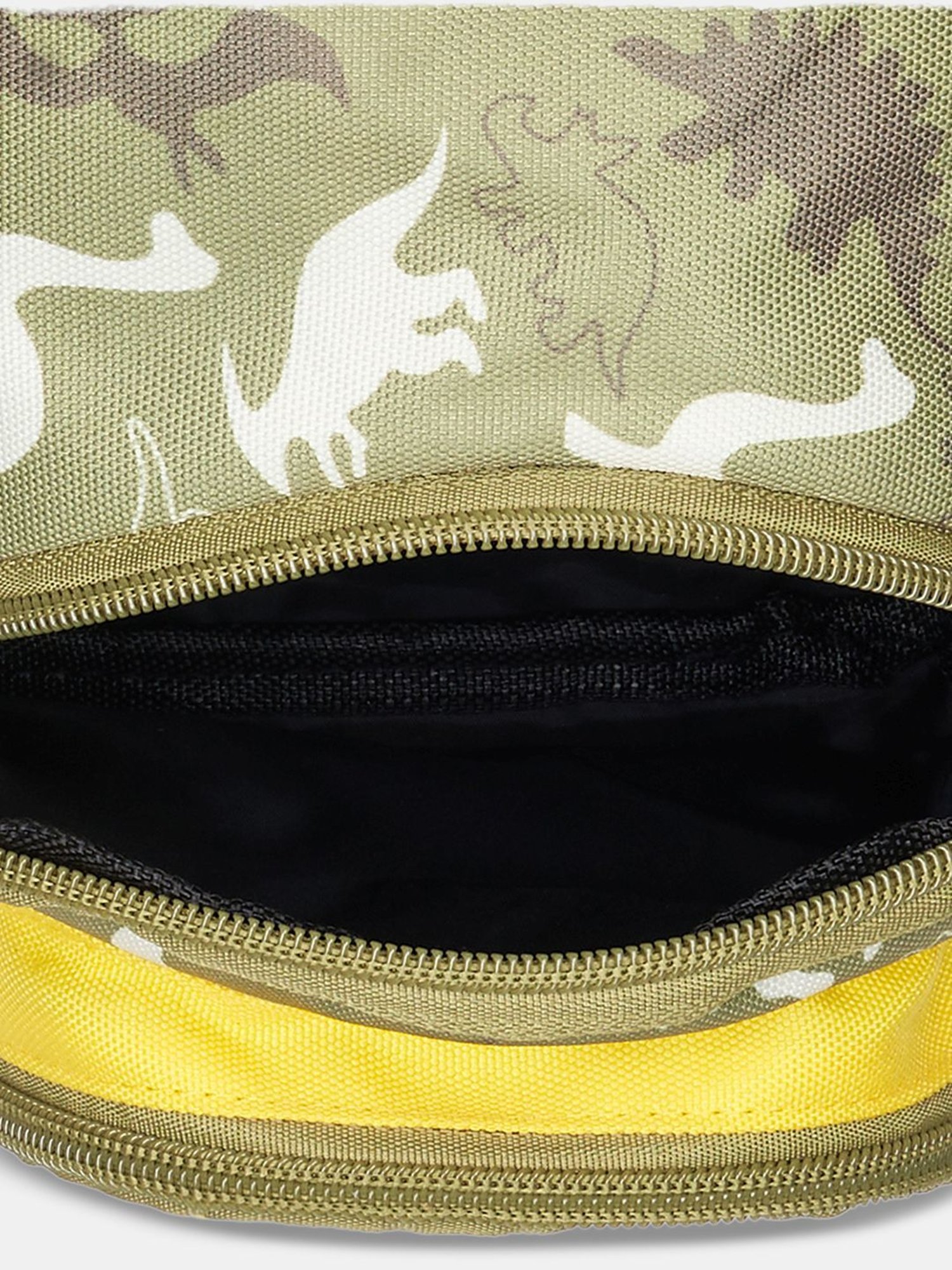 Pantaloons Junior Olive Printed Medium Cross Body Bag