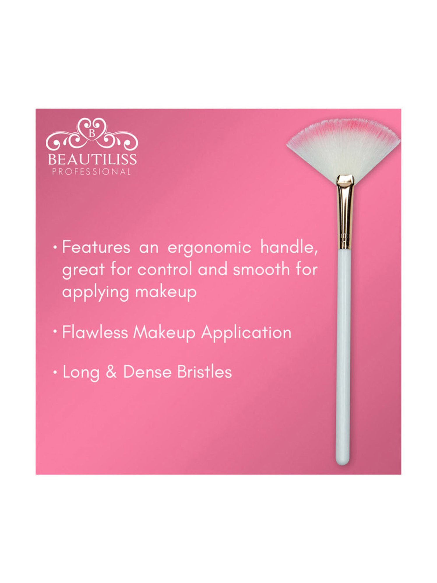 Beautiliss Professional Fan Brush