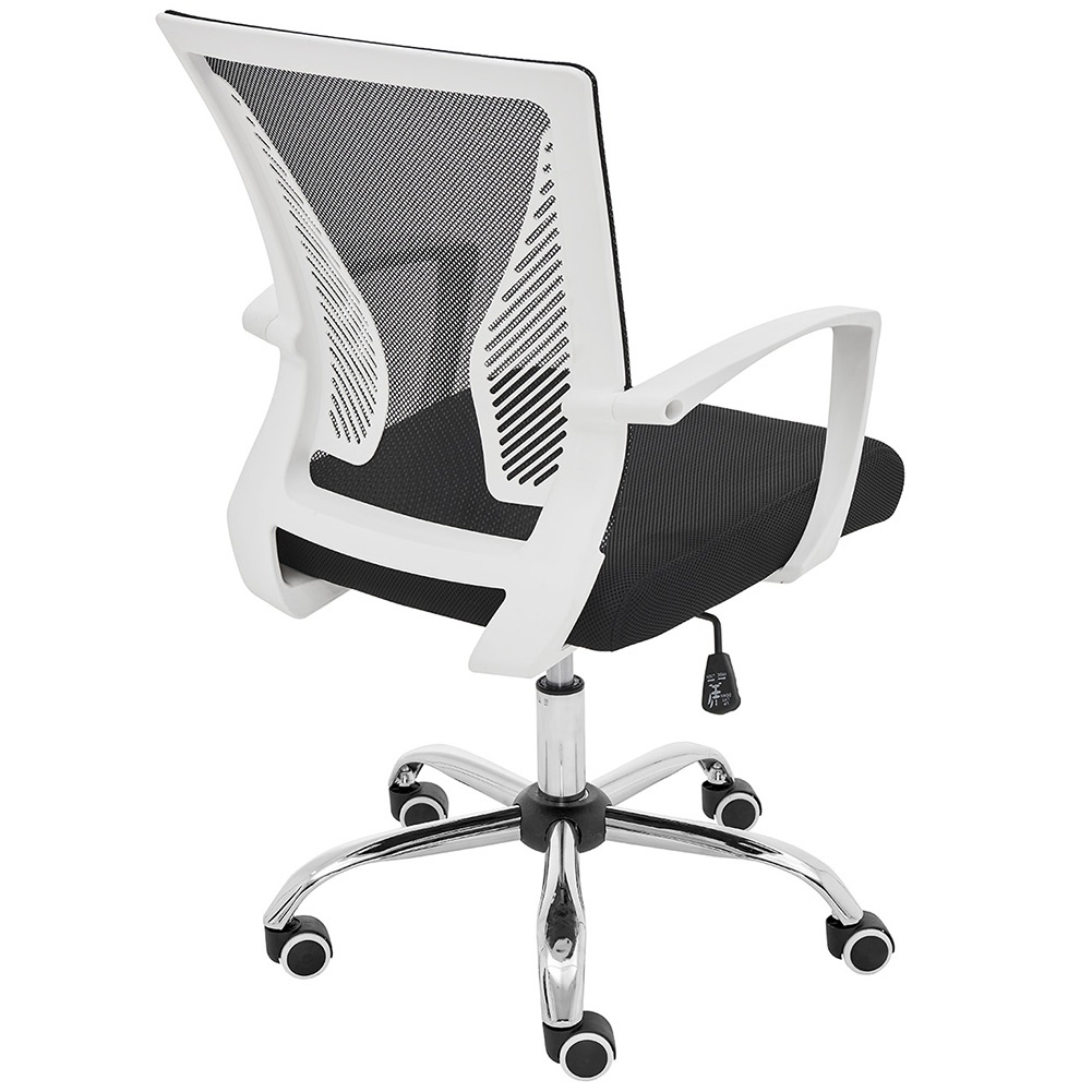 Modern Home Zuna Mid-Back Office Chair - White/Black