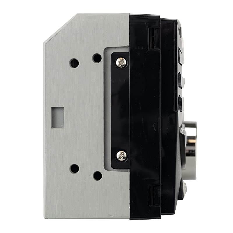 MPR420 7 Character LCD Double DIN Car Stereo Receiver | Push to Talk Assistant | Bluetooth | USB Fast Charging