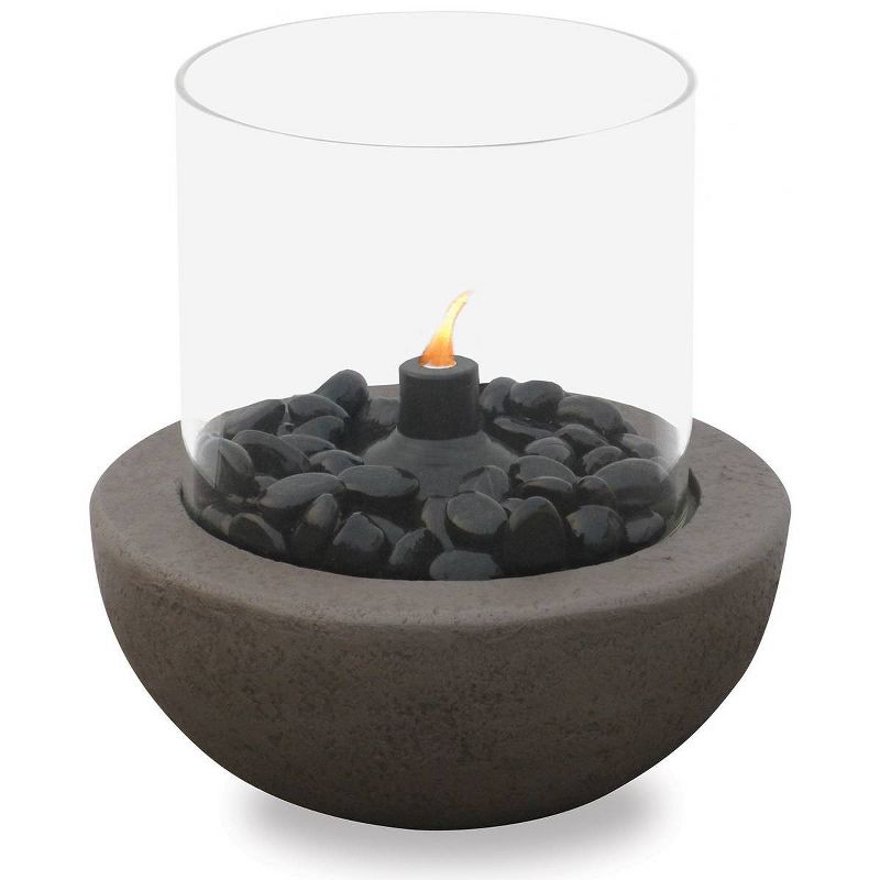 Outdoor Firebowl with Citronella Canister - Fire Island
