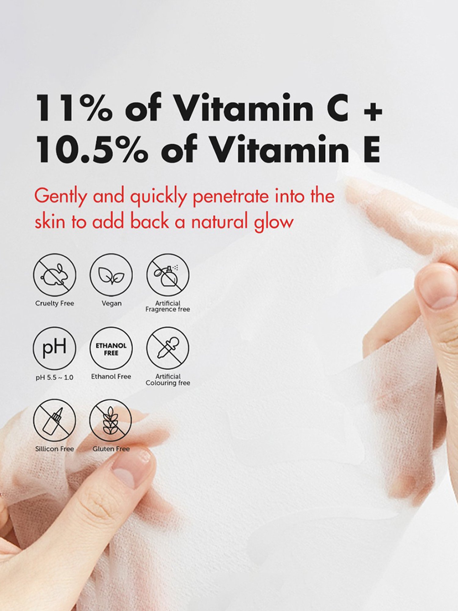 By Wishtrend Natural Vitamin 21.5% Enhancing Sheet Mask