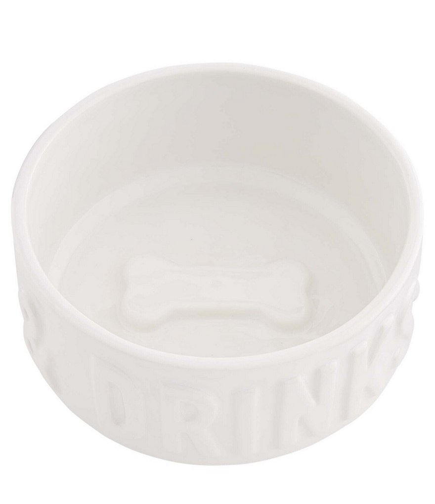 Mud Pie Stacked Ceramic Dog Bowl Set