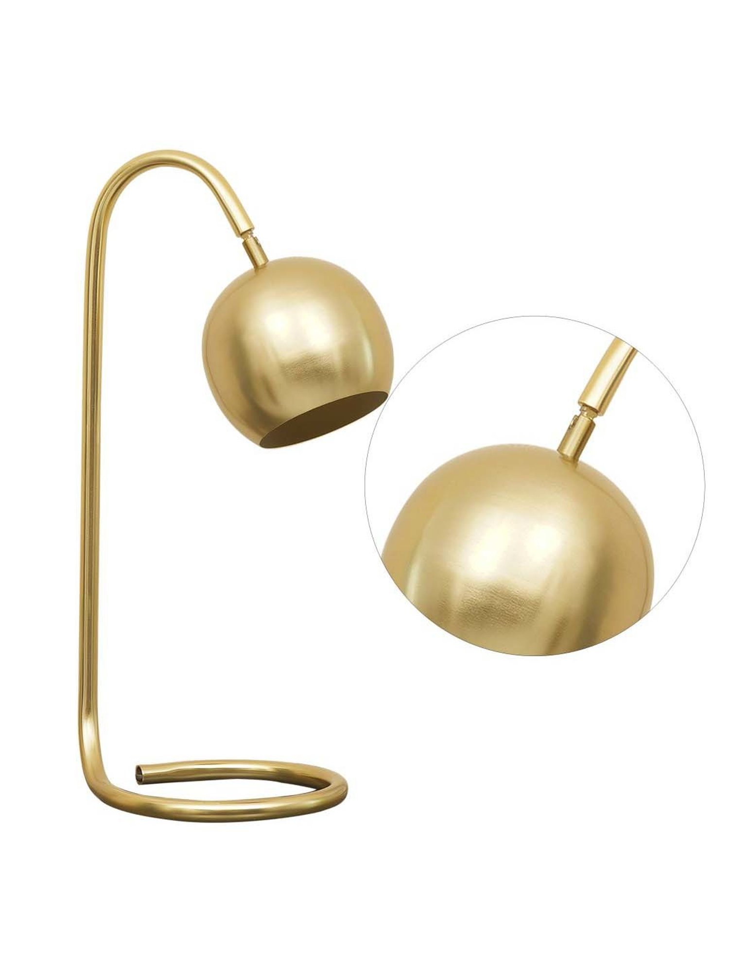 Kapoor E Illuminations Green Study Table Lamp - Set of 1