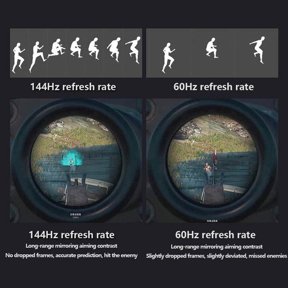 17.3 inch 144Hz portable computer monitor PC 1920x1080 HDMI 1080P IPS WLED computer gaming display high hertz 120Hz