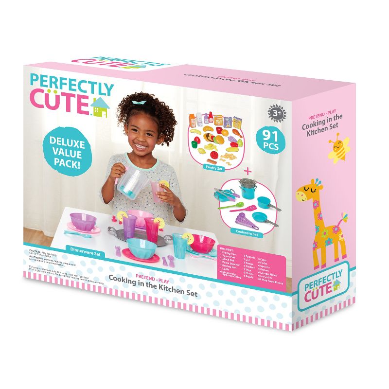 Perfectly Cute Cooking in the Kitchen 91pc Deluxe Value Pack