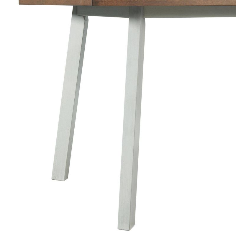 5pc Bedford Counter Height Dining Set and 4 Chairs Brown/Cream - Picket House Furnishings