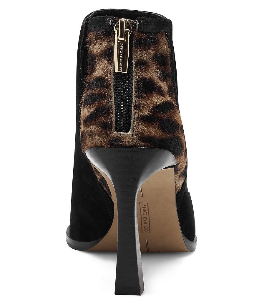 Vince Camuto Pentila Suede And Haircalf Booties